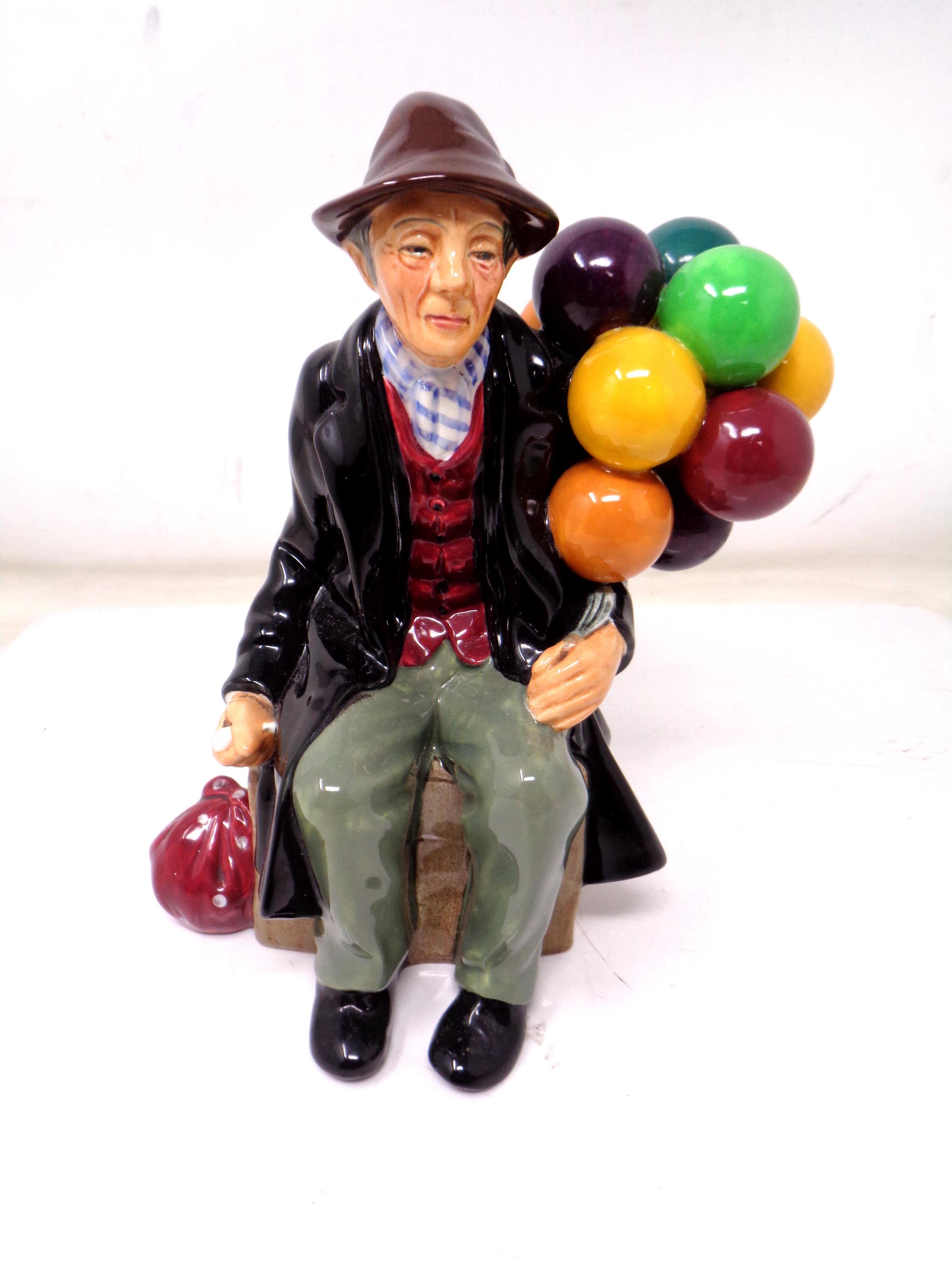 A Royal Doulton figure, The Balloon Man HN1954.