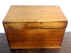 A Victorian mahogany correspondence box.
