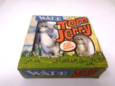 A Wade porcelain Tom & Jerry in original box.