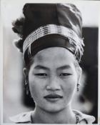Photographer: Eddie Adams photo of a Hmong woman.
