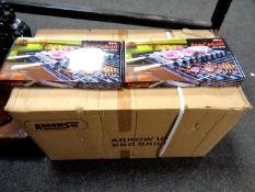 A box containing 46 Arrow Sear'n'Grill grill grates, boxed as new.