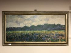 An Artagraph Edition on canvas : Field of flowers,