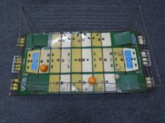 A vintage finger table football game, senior model,