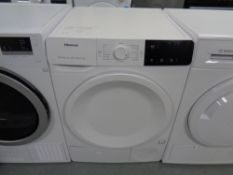 A Hisense 8 kilogram tumble dryer.