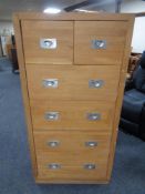 A contemporary Barker & Stonehouse six drawer ship's style chest.
