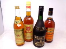 Four bottles of Brandy including Carthago Brandy (1 Litre),