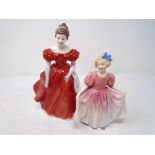 Two Royal Doulton figures, Sweeting HN1935 and Winsome HN2220.