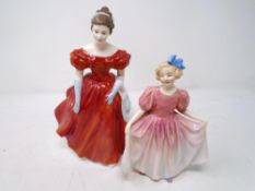 Two Royal Doulton figures, Sweeting HN1935 and Winsome HN2220.