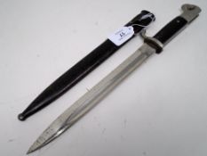 A German Third Reich K98 Parade bayonet, 9.