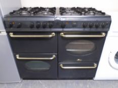A Belling Countryrange eight burner gas cooker.