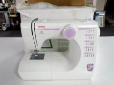 A Toyota electric sewing machine.