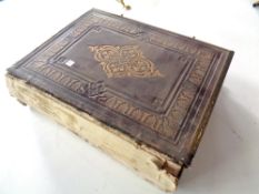 A 19th century bible