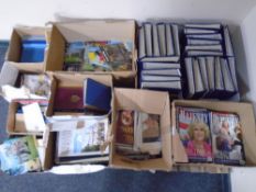 A pallet of books and magazines, heritage today,