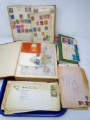 Two albums containing early 20th century and later world stamps,