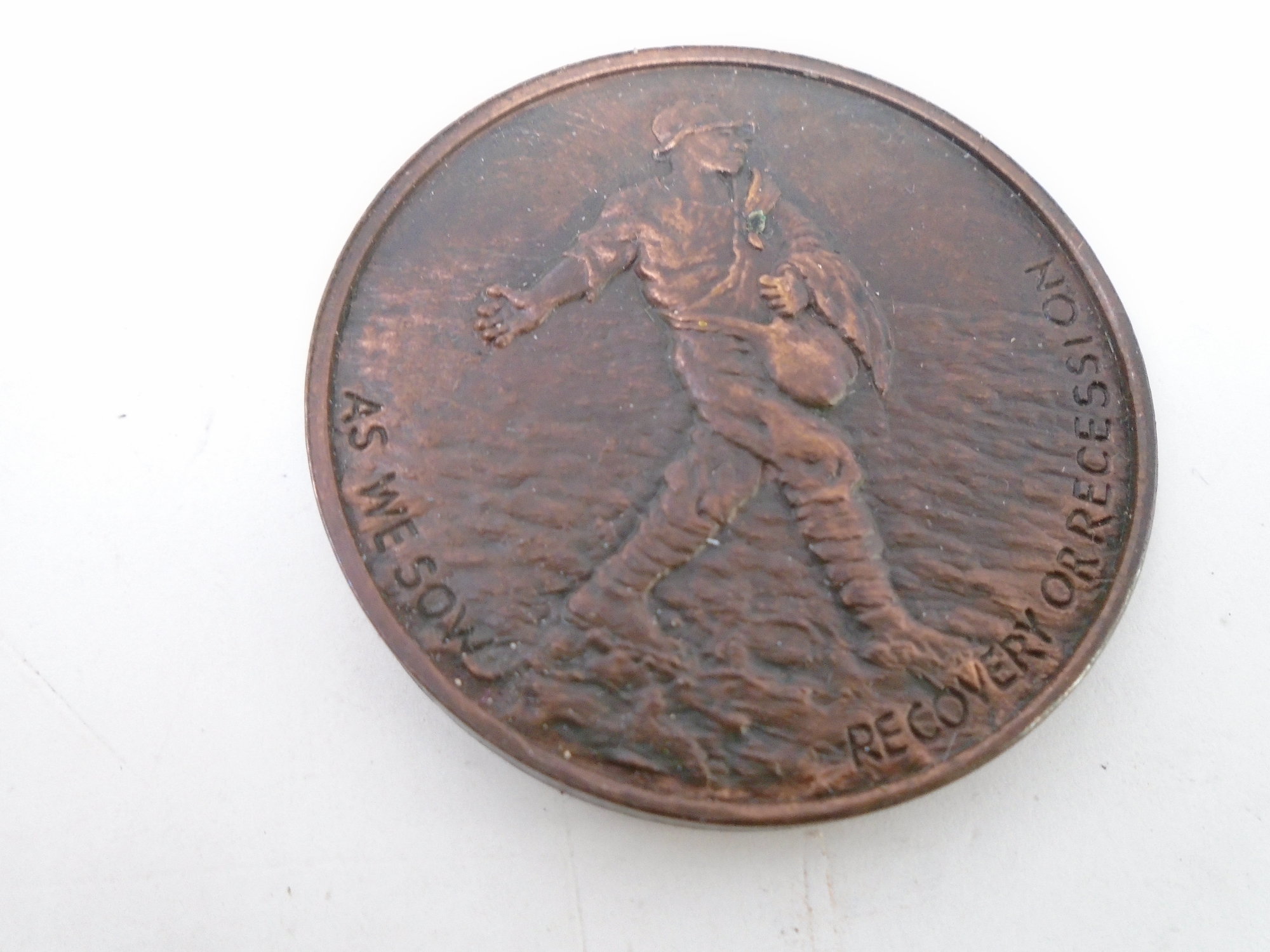 A Daniel Hendy foot and mouth disaster medal. - Image 2 of 2