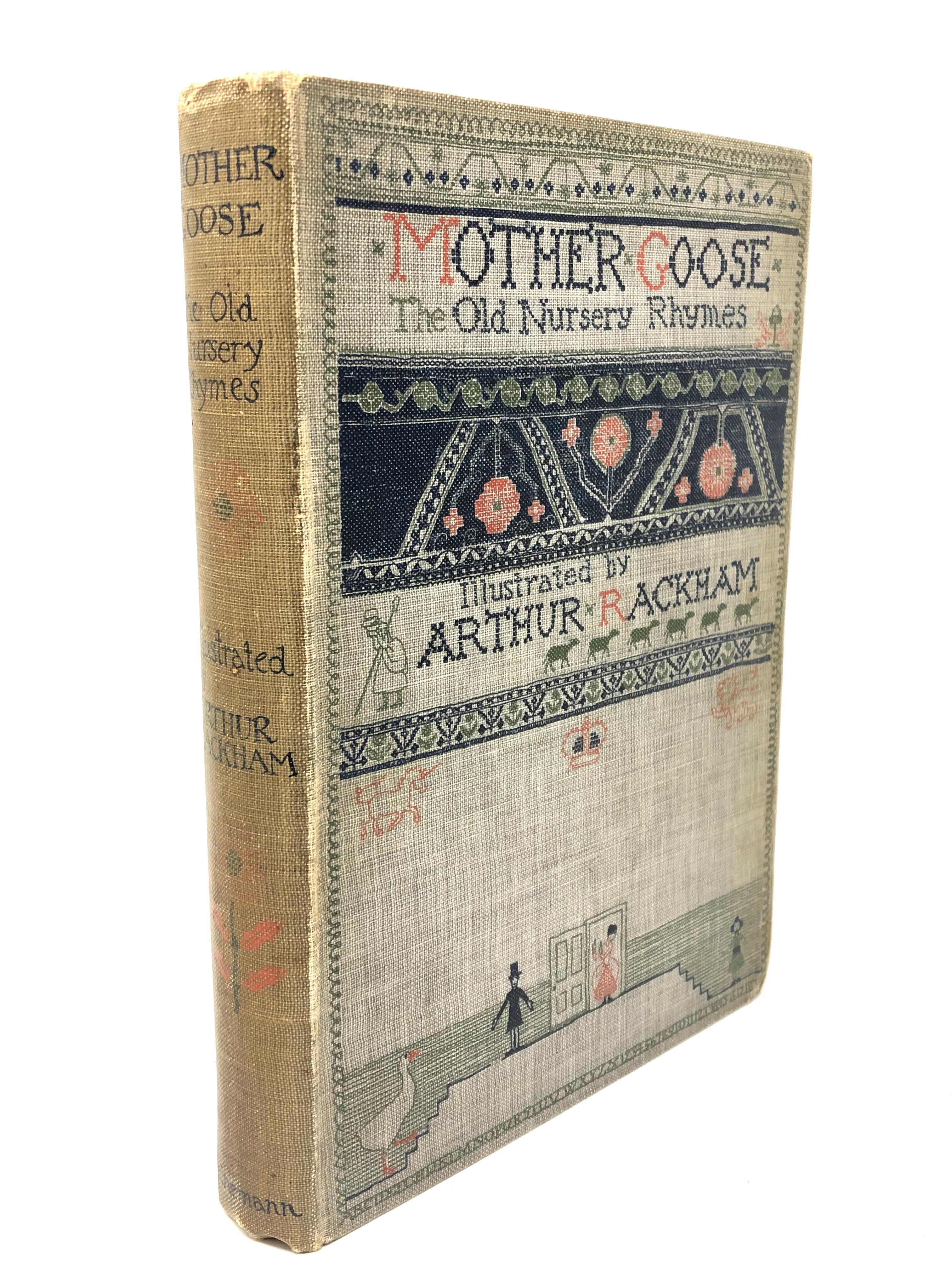 Arthur Rackham, 1867 - 1939 (Illustrator) : Mother Goose - The Old Nursery Rhymes,