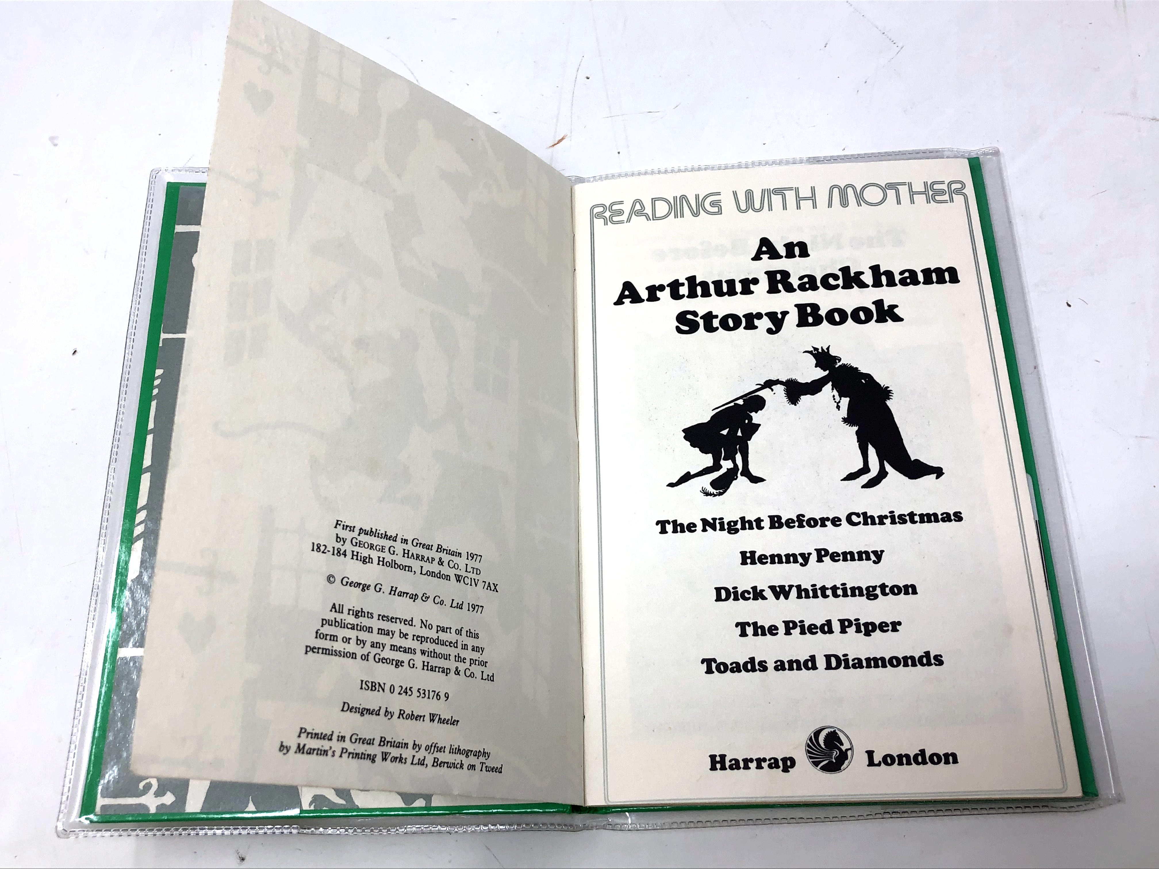 Arthur Rackham, 1867 - 1939 (Illustrator) : An Arthur Rackham Story Book - Reading with Mother, - Image 2 of 2