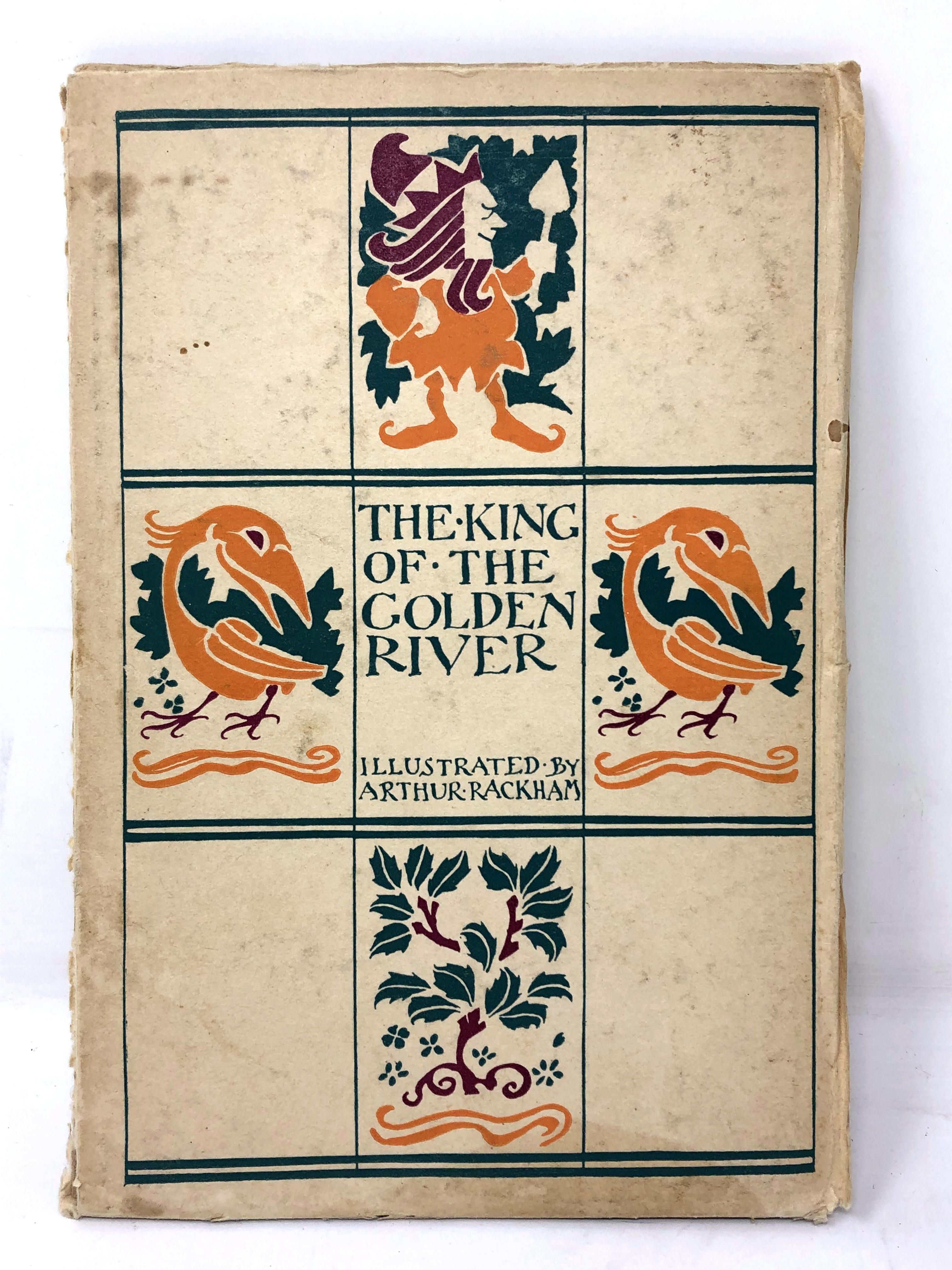 Arthur Rackham, 1867 - 1939 (Illustrator) : The King of Golden River by John Ruskin, a volume,