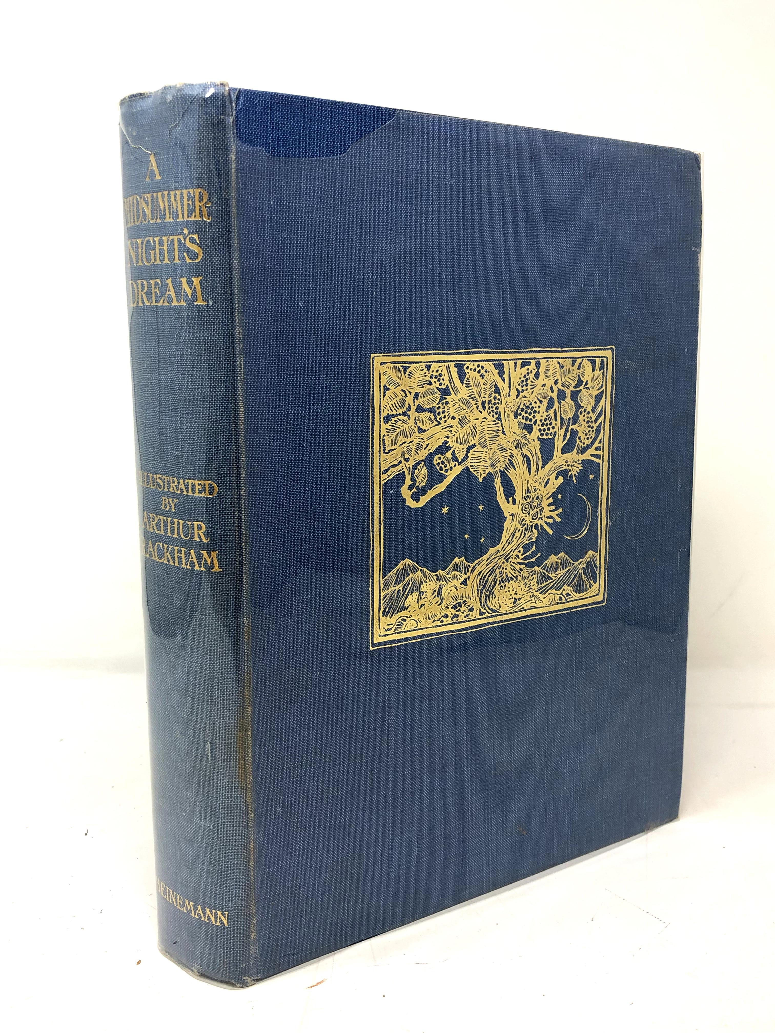 Arthur Rackham, 1867 - 1939 (Illustrator) : A Midsummer Night's Dream by William Shakespeare,