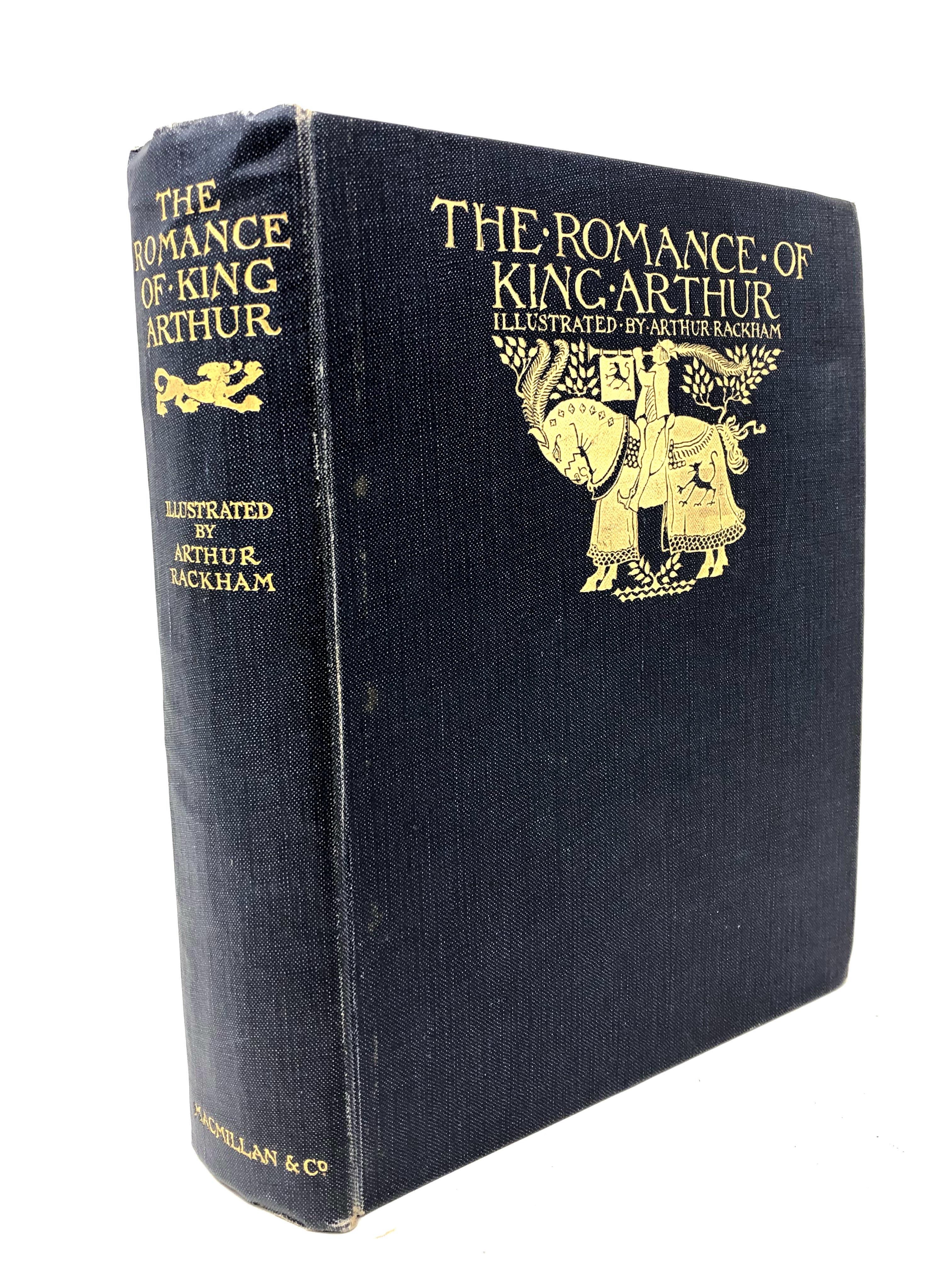 Arthur Rackham, 1867 - 1939 (Illustrator) : The Romance of King Arthur,