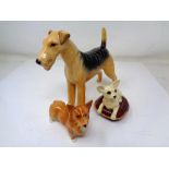 A Beswick Wire-Haired Terrier "Talavera Romulus", model 963, gloss,