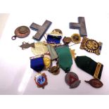 A mixed group of medals including RAOB etc.