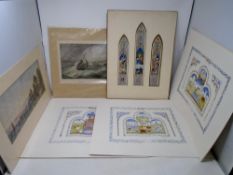 Eight framed limited edition prints after Isabelle Brent including the Owl and the Pussycat,