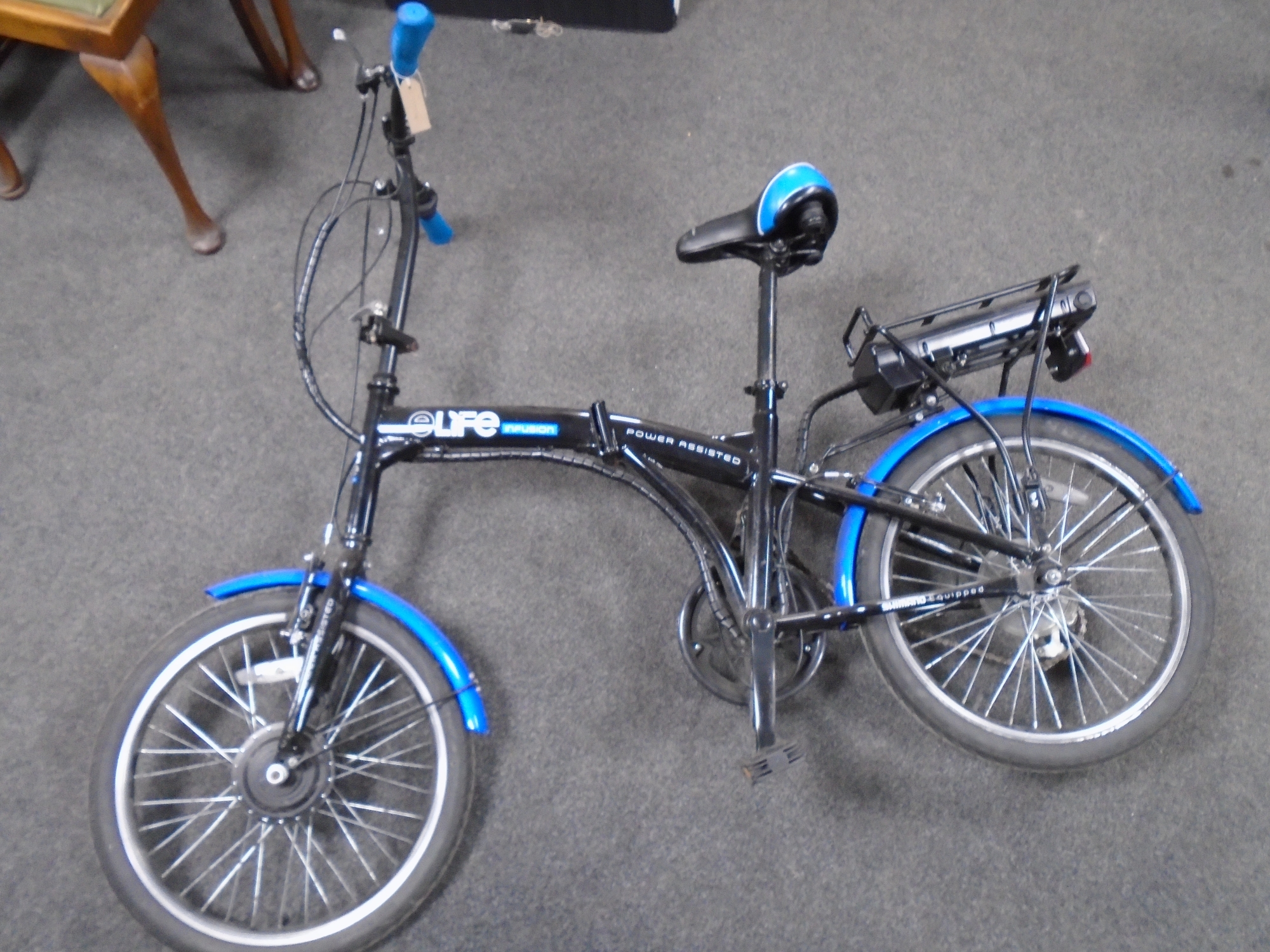 An ELife Infusion power assisted electric bike.