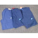 Three pairs of Nike joggers, 2x Small and 1 XL (new with tags).
