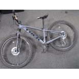 A lady's Trek Marlin 7 front suspension mountain bike.