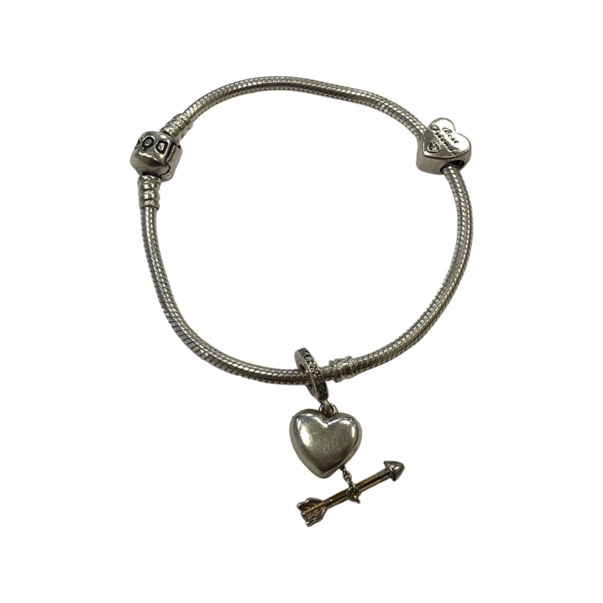 A Pandora bracelet.