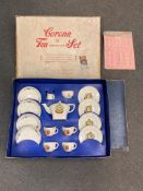 A Corona Queen Elizabeth Coronation fifteen-piece child's commemorative ceramic tea set,
