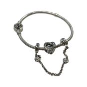 A Pandora bracelet.