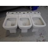 Three soak.com toilet basins.