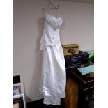 A Jade Daniels wedding dress with underskirt.