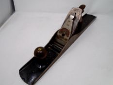 A vintage Millers Falls woodworking plane.