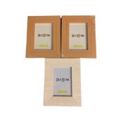 Three crates containing a total of 51 Xenos 10 cm x 15 cm photo frames,