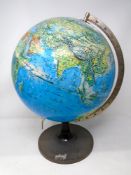 A desk globe.
