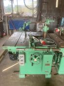 A Wadkin Bursgreen saw bench CONDITION REPORT: This lot is located externally to the