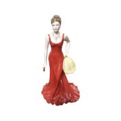 A Royal Doulton china figure : Pretty Ladies - Midnight Premier, HN 4765, height 24 cm.