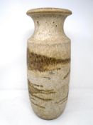 A West German pottery vase.
