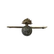 A 9ct gold Royal Northumberland fusiliers bar brooch CONDITION REPORT: 4.