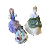 A Royal Doulton china figure : Soiree, HN 2312, height 21 cm,