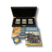 The 80th Anniversary of Dunkirk Sovereign Deluxe Set by Hattons of London, comprising full,
