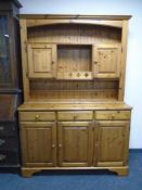 A Ducal pine kitchen dresser.
