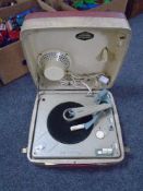 A mid-century Philips Autosonic Disk Jockey record player.