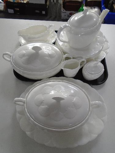 A collection of Coalport Oceanside dinner ware,