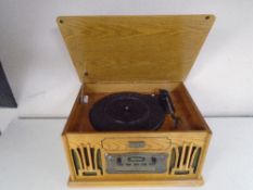 A Classical vintage style turntable