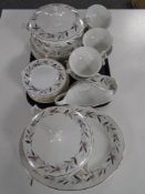 A quantity of Simpsons potteries Naples pattern dinner ware and tea china
