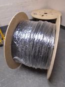 A spool of optical wire duct.